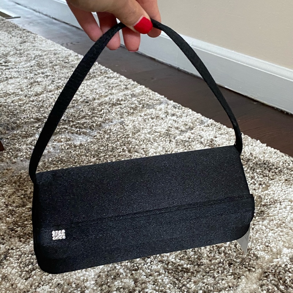 Black Y & S Evening Purse NEW